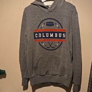Columbus Gray Hoodie